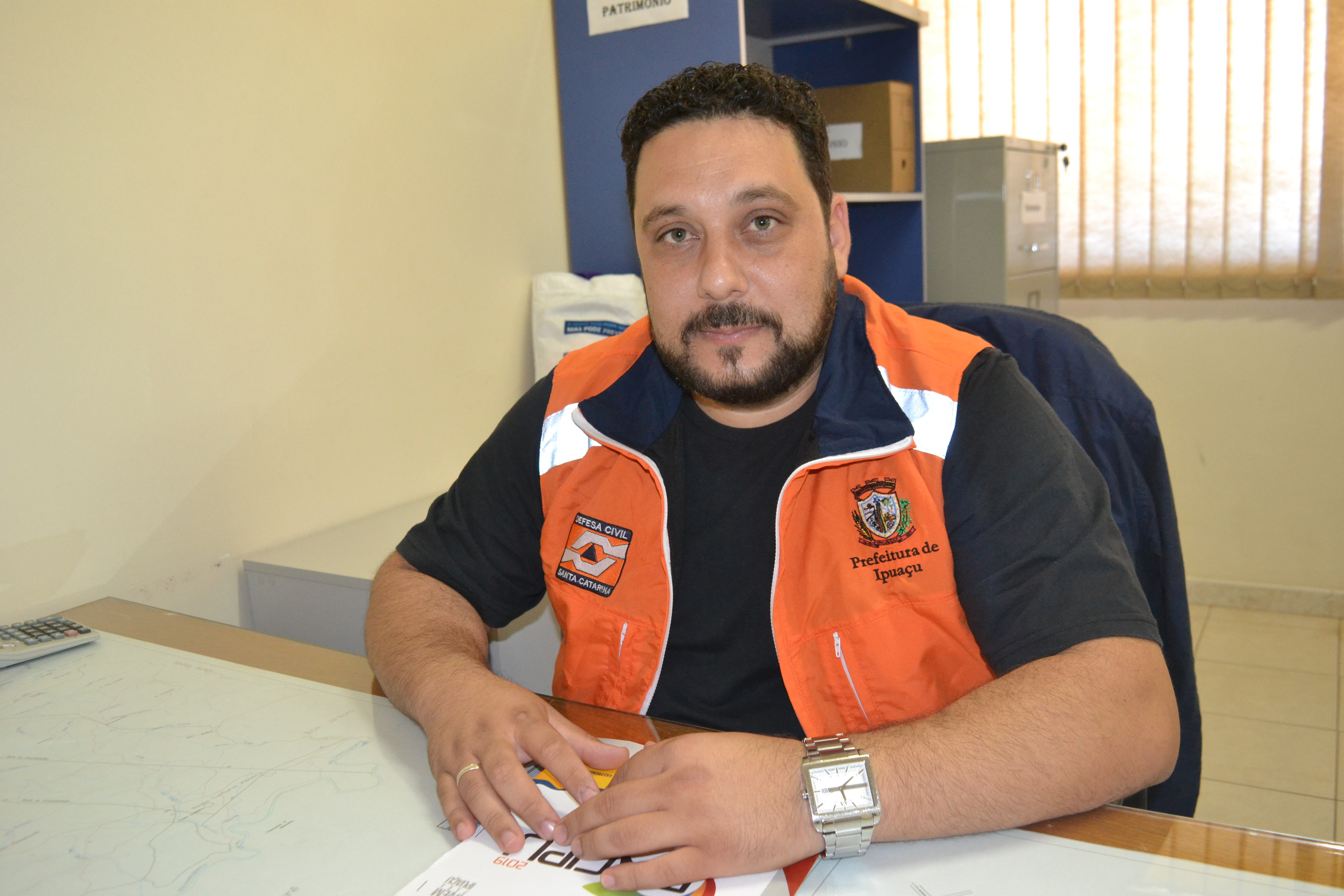 Read more about the article Defesa Civil Municipal de Ipuaçu tem novo coordenador
