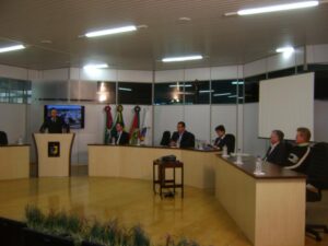 Read more about the article Presidente da AMAI participou de reunião com representantes da Aneel, Celesc e Iguaçu Energia