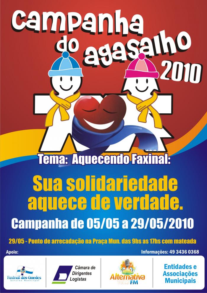 Read more about the article Faxinal dos Guedes inicia Campanha do Agasalho