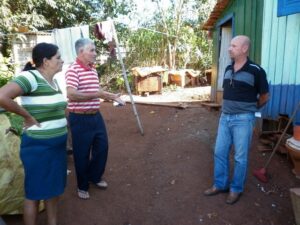 Read more about the article Secretário de Assistência Social e Habitação visita famílias de Xaxim