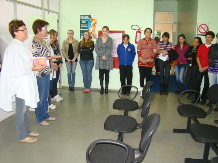 Read more about the article Secretaria de Saúde de Xanxerê promove benção à funcionários e pacientes