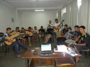 Read more about the article Casa Familiar Rural de Xaxim amplia projeto de música com o apoio da Secretaria Municipal de Assistência Social e Habitação