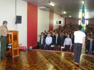 Read more about the article Xanxerê: Junta Militar realiza entrega de Certificado de Dispensa de Incorporação