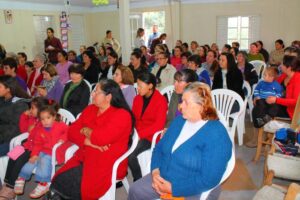 Read more about the article Xaxim: Assistência Social reúne mães no Cras Primavera