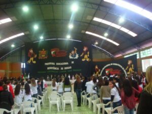 Read more about the article PROERD forma mais uma turma de alunos em Faxinal dos Guedes