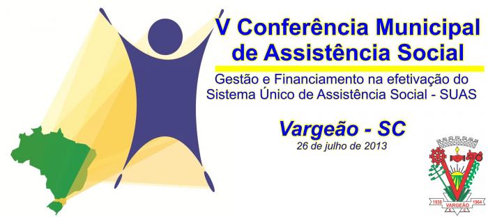 You are currently viewing Município de Vargeão realizará Conferência de Assistência Social nesta sexta-feira