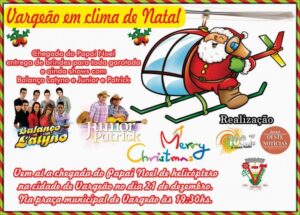 Read more about the article Vargeão se prepara para a chegada do Papai Noel de Helicóptero neste sábado
