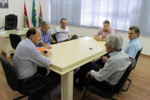 Read more about the article Xanxerê: Direção da Cooperalfa visitou prefeito Ademir Gasparini