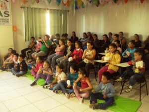 Read more about the article Ponte Serrada: Alunos participam de roda de leitura e aprendem sobre reciclagem
