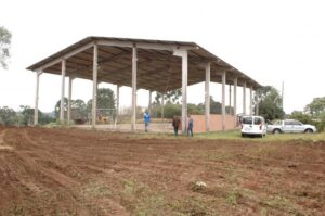 Read more about the article Vargeão: Centro Comunitário de Linha Santo Antônio começa a receber obras de conclusão