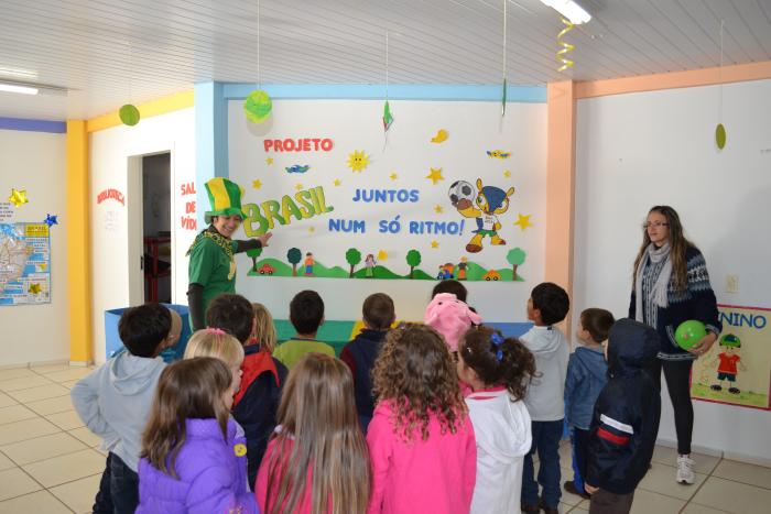 Read more about the article Abelardo Luz: Centro de Educação Infantil Pequeno Príncipe inicia projeto sobre a Copa do Mundo