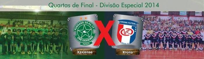 You are currently viewing Xaxiense enfrenta Krona nas quartas de final da Divisão Especial
