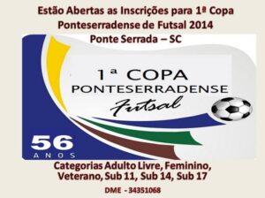 Read more about the article Copa Ponteserradense de Futsal está com inscrições abertas