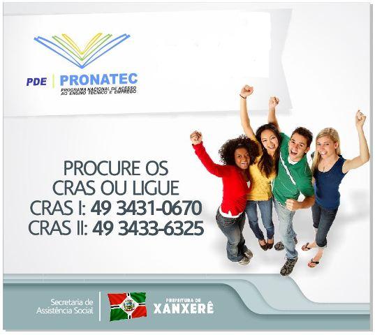 You are currently viewing Xanxerê: Pronatec e Mulheres Mil oferecem novos cursos