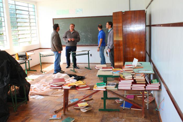 Read more about the article Xaxim: Prefeitura realiza vistoria para reforma e criação da Escola Municipal Anita Garibaldi