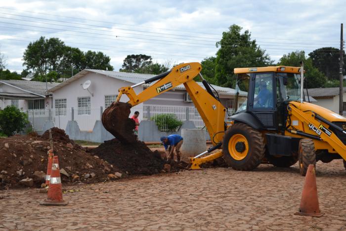 You are currently viewing Abelardo Luz: Prefeitura realiza obras de saneamento no bairro Schalon