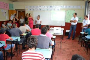 Read more about the article Senai realiza aula inaugural do primeiro curso do Pronatec em Ouro Verde