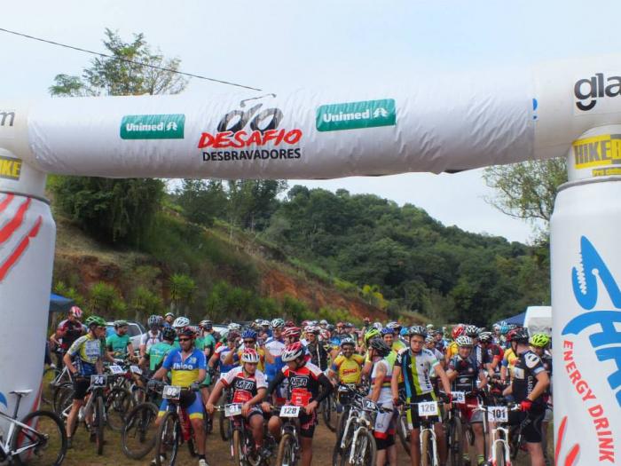 You are currently viewing 128 ciclistas participaram do Desafio Desbravadores de Ciclismo etapa Abelardo Luz