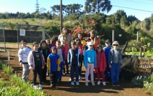 Read more about the article Horta Comunitária é tema de estudo para crianças de Xanxerê