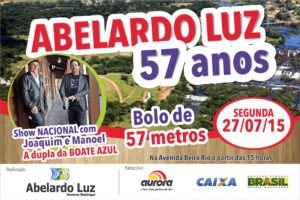 Read more about the article Prefeitura realiza programação especial no aniversário de Abelardo Luz