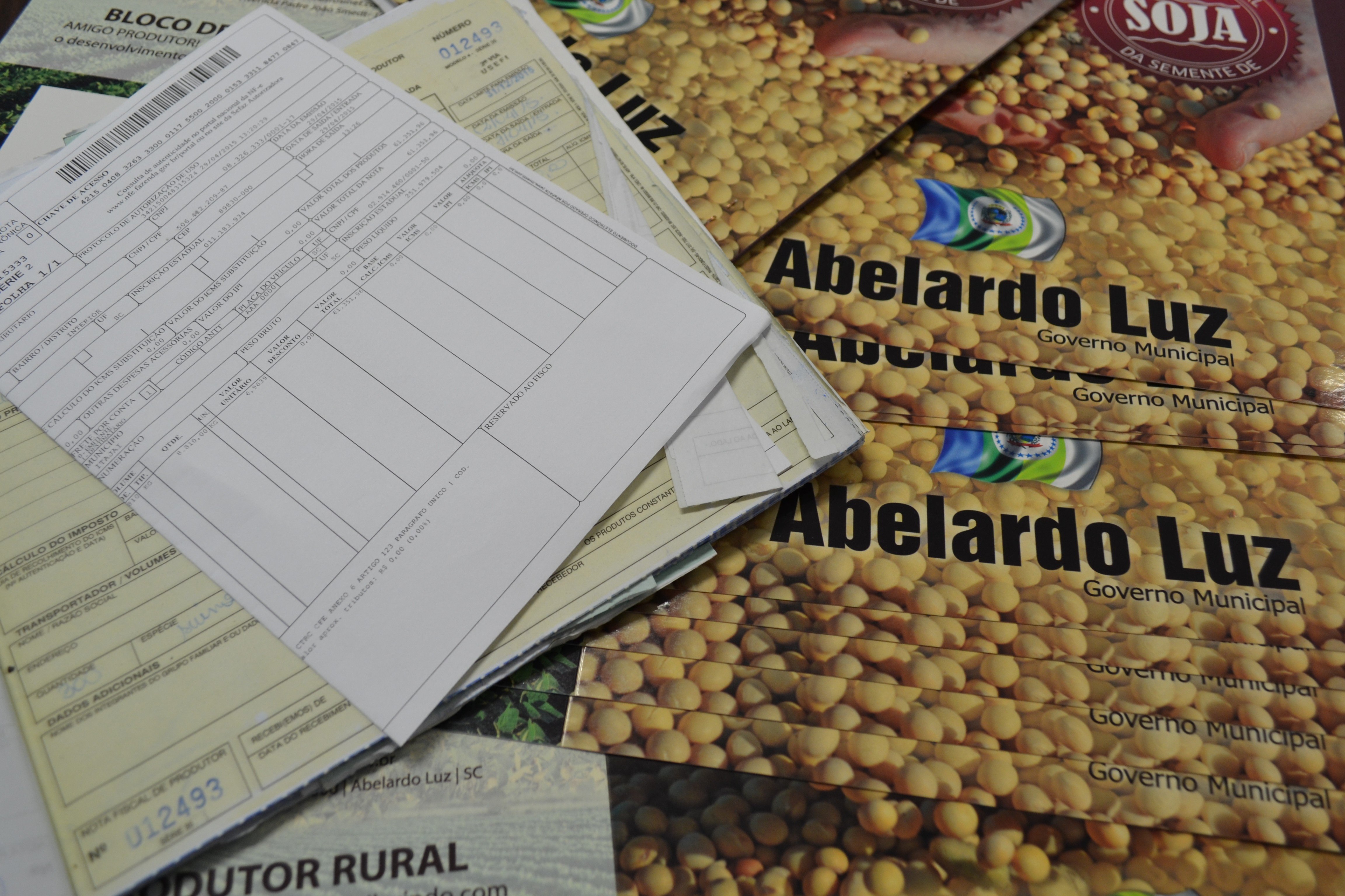 Read more about the article Produtores de Abelardo Luz tem até o final de setembro para entrega de notas fiscais