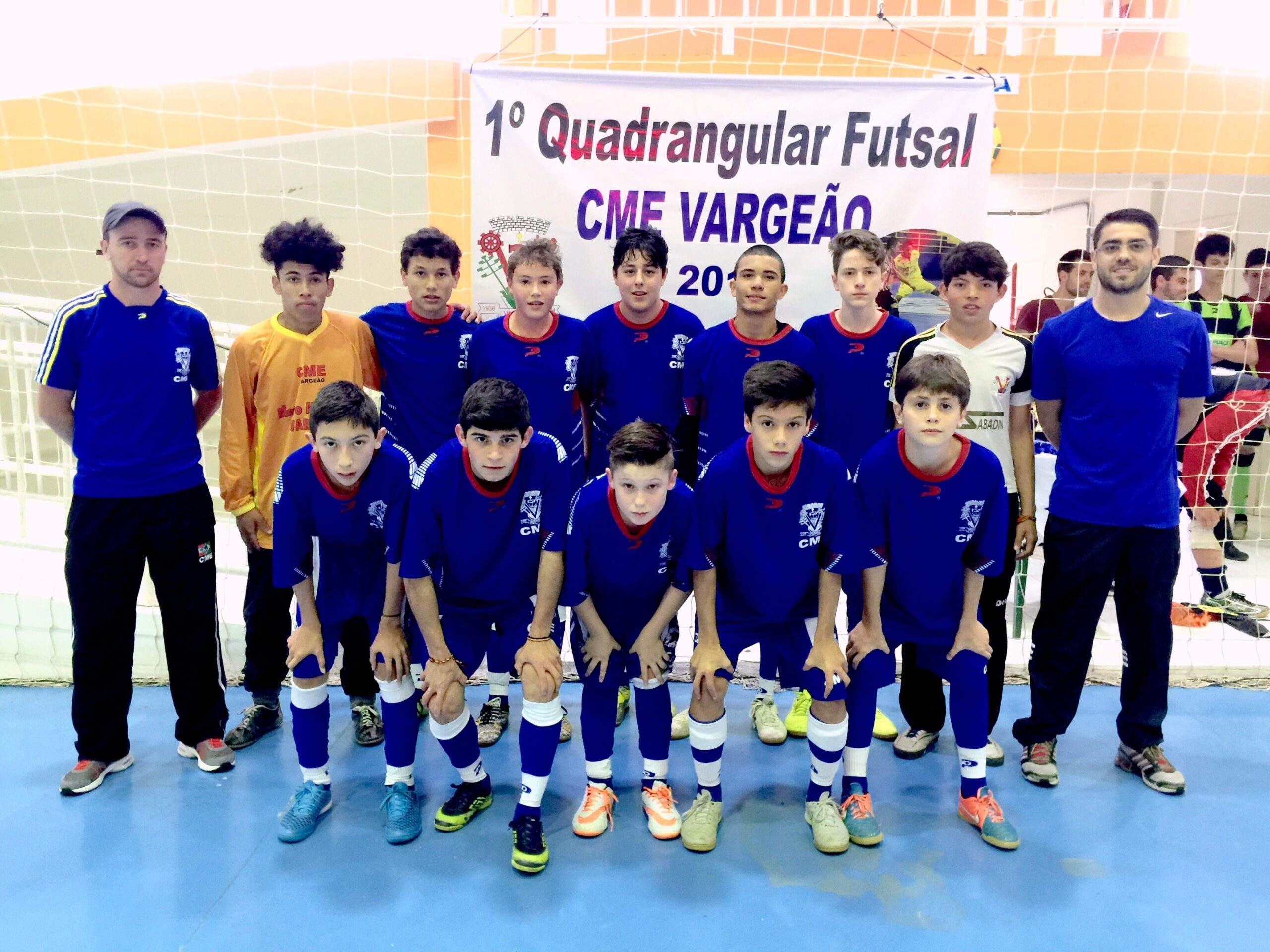 You are currently viewing Departamento Municipal de Esportes de Vargeão realiza 1º Quadrangular de Futsal Sub 14