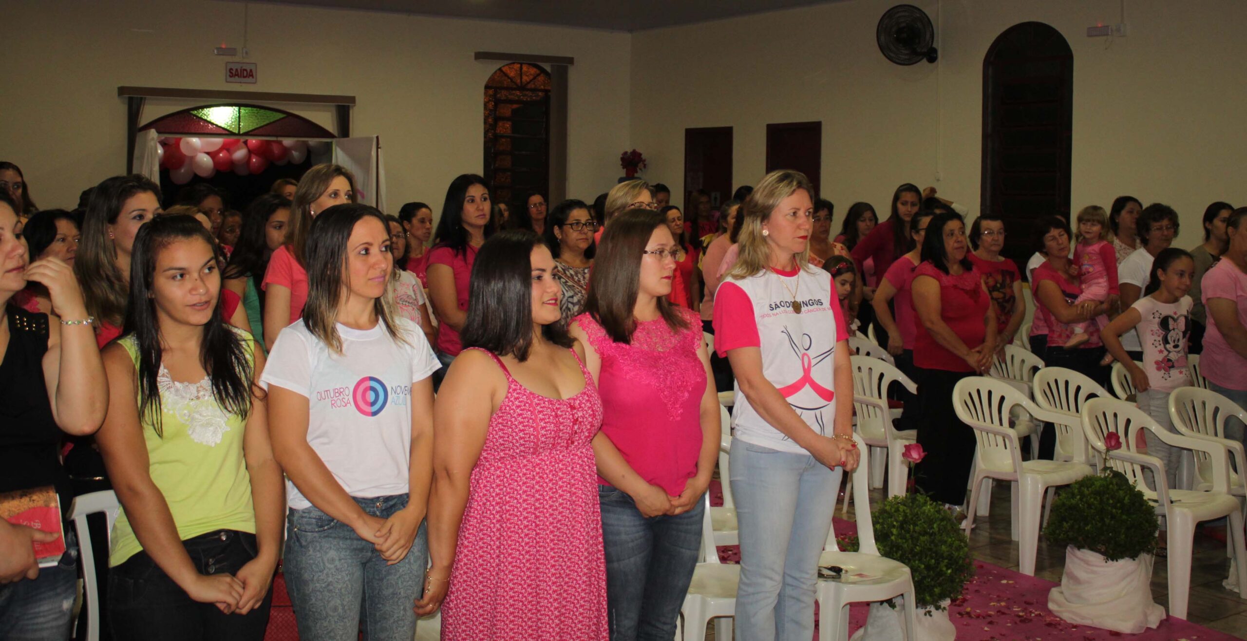 You are currently viewing Governo Municipal de São Domingos participa do 1° Culto Rosa