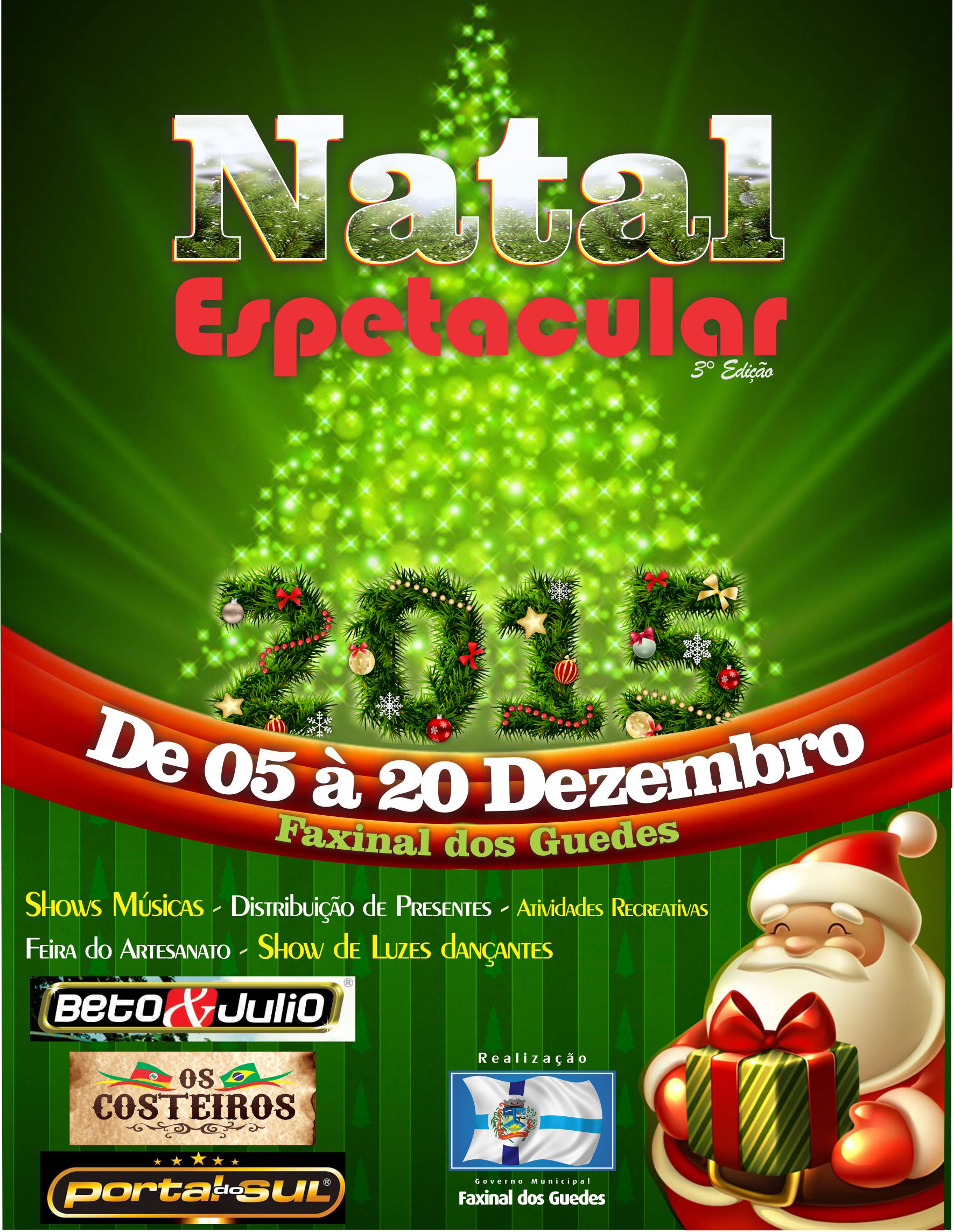 You are currently viewing Natal Espetacular 2015 tem programação definida