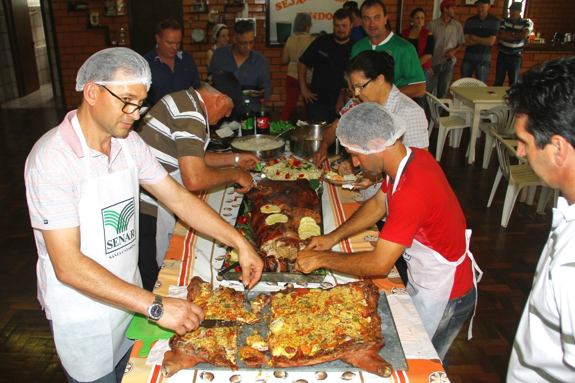 You are currently viewing Agricultores aprendem receitas à base de carne de porco em Passos Maia