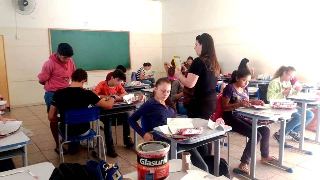 Read more about the article Epagri promove Oficina de Arte e Educação em escola de Ouro Verde
