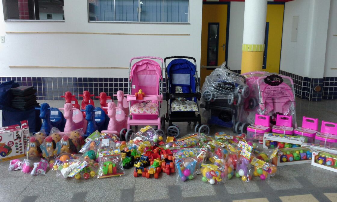 Read more about the article Quase R$ 30 mil em brinquedos chegam para 800 alunos de creches em Ponte Serrada