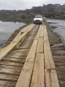 Read more about the article Ponte no interior de Passos Maia está temporariamente interditada