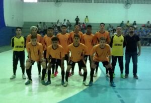 Read more about the article Equipe masculina de futsal representa Ponte Serrada na fase microrregional dos Jasc