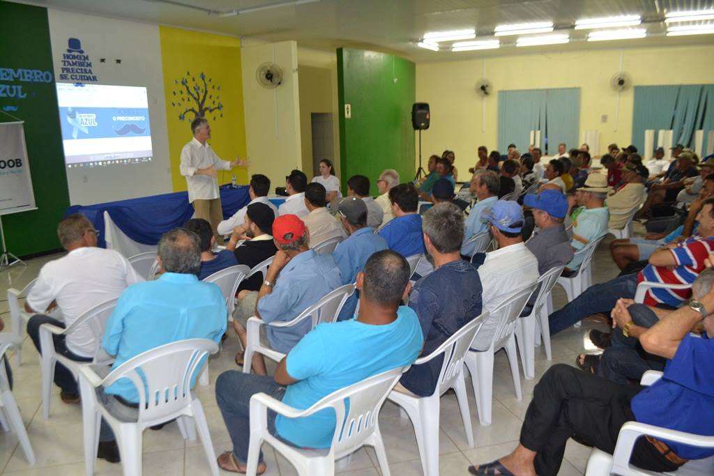 You are currently viewing Palestra do Novembro Azul aborda saúde do homem e prevenção de doenças