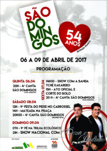 Read more about the article Governo Municipal prepara programação especial em comemoração aos 54 anos de São Domingos