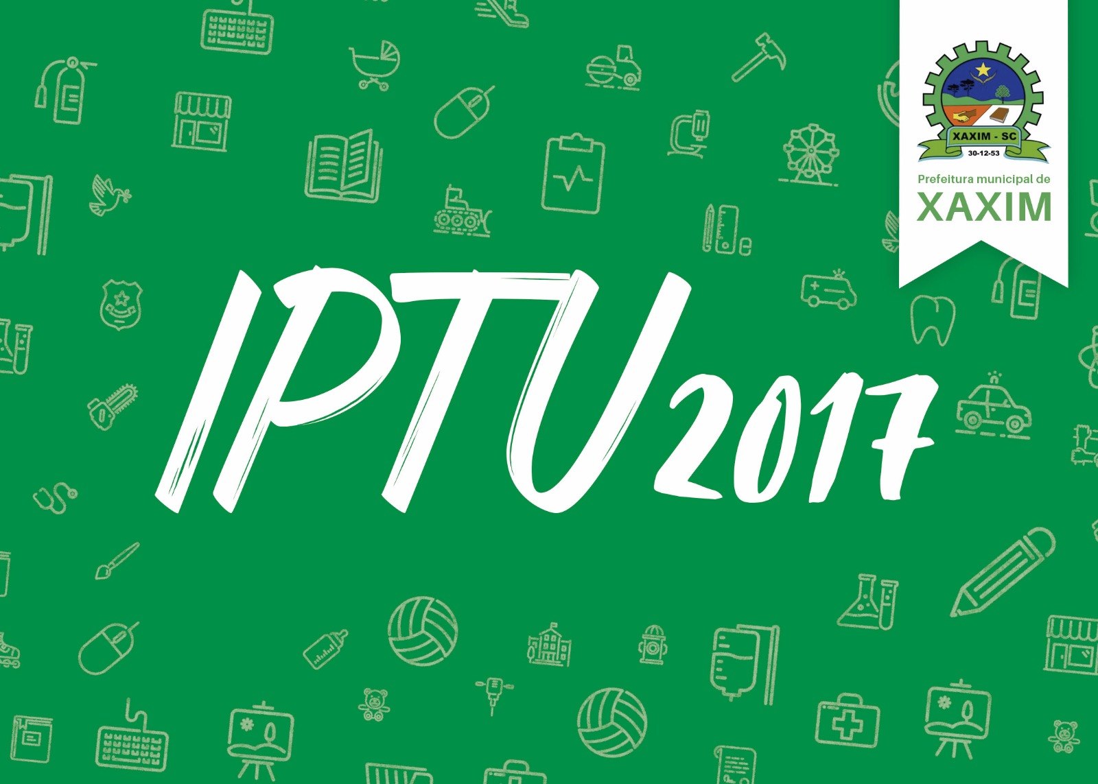 You are currently viewing Prefeitura de Xaxim divulga calendário do IPTU 2017