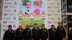 Read more about the article Idosos de São Domingos participam da fase estadual do JASTI em Blumenau