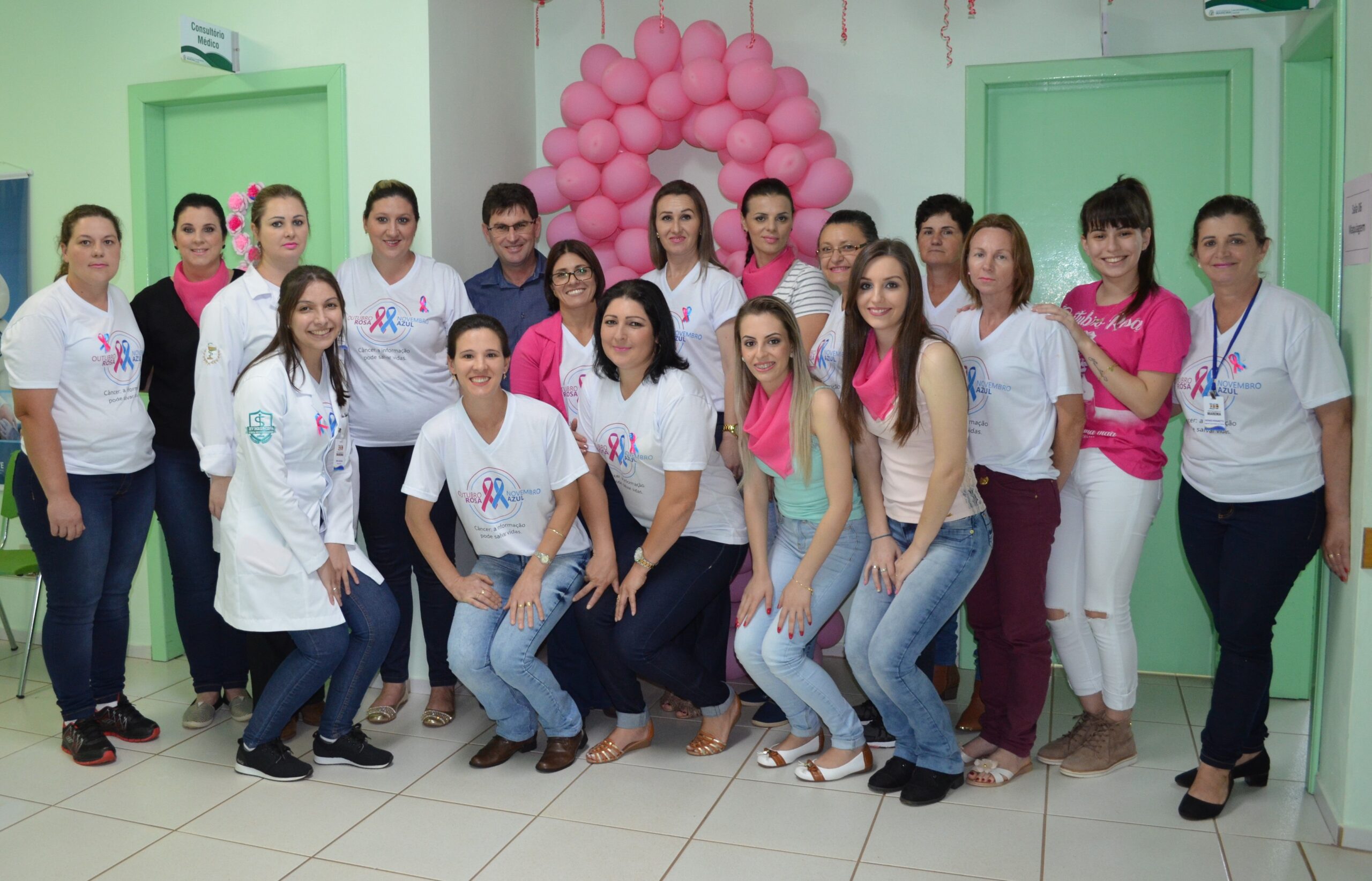 You are currently viewing Grande número de mulheres participam do “Dia D Outubro Rosa” promovido pela Unidade de Saúde de Marema