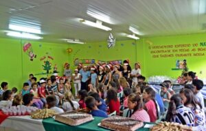 Read more about the article Festa de Natal anima crianças do SCFV Conviver de Ponte Serrada