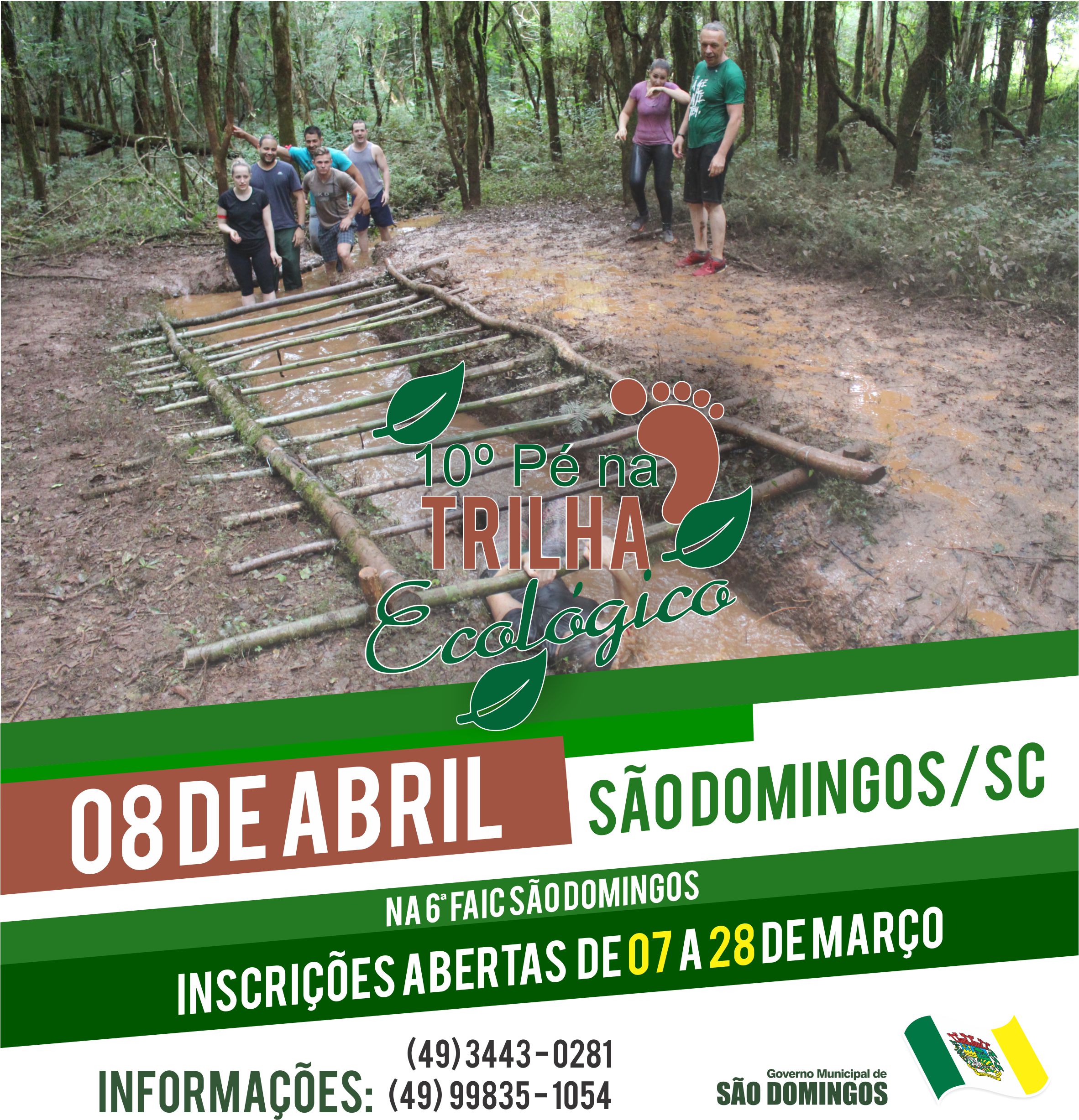 Read more about the article Inscrições para o 10º Pé na Trilha Ecológico começam nesta quarta-feira (07)