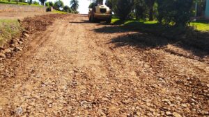 Read more about the article Secretaria de Infraestrutura trabalha na manutenção de estradas do interior de Xaxim