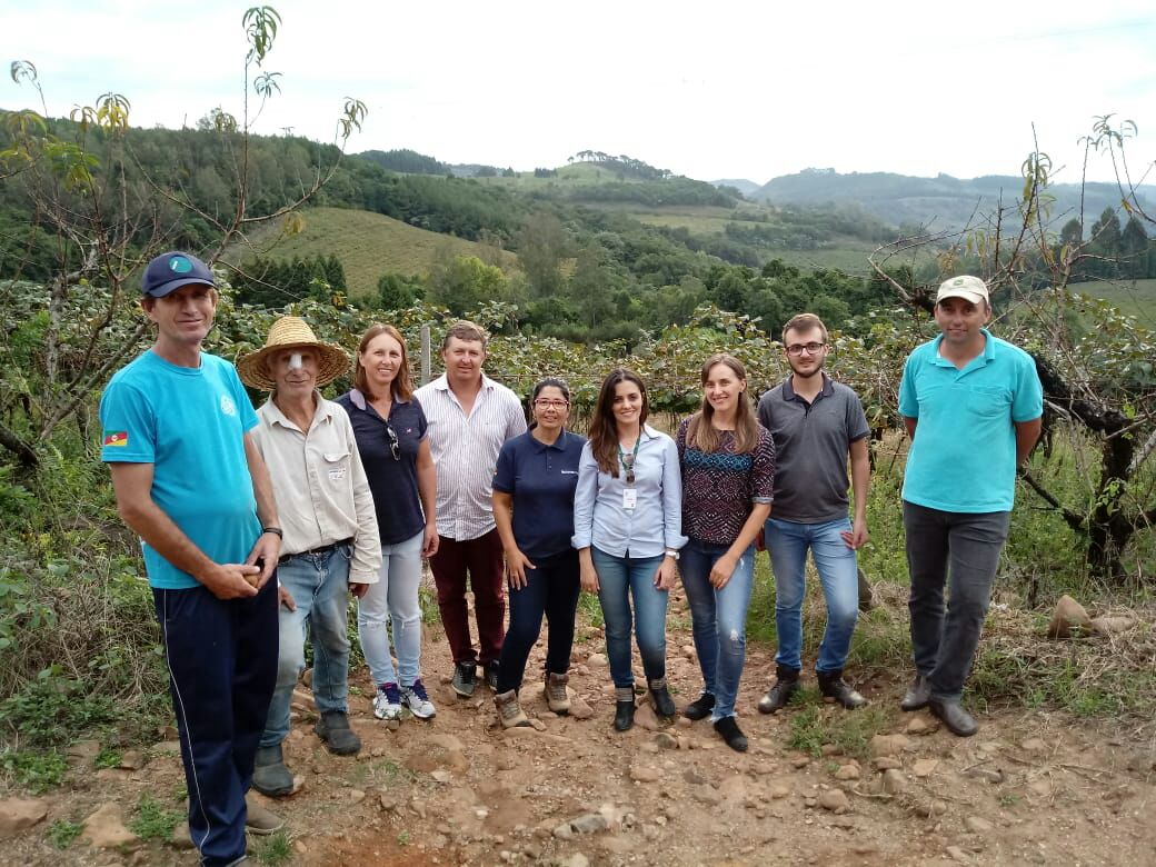 Read more about the article Técnicos da Epagri e Agricultura de Ouro Verde realizam excursão técnica a Farroupilha (RS)