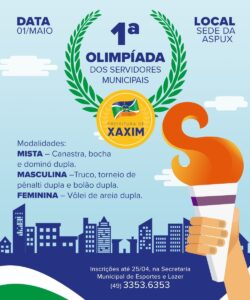 Read more about the article Prefeitura de Xaxim organiza 1ª Olimpíada dos Servidores Municipais