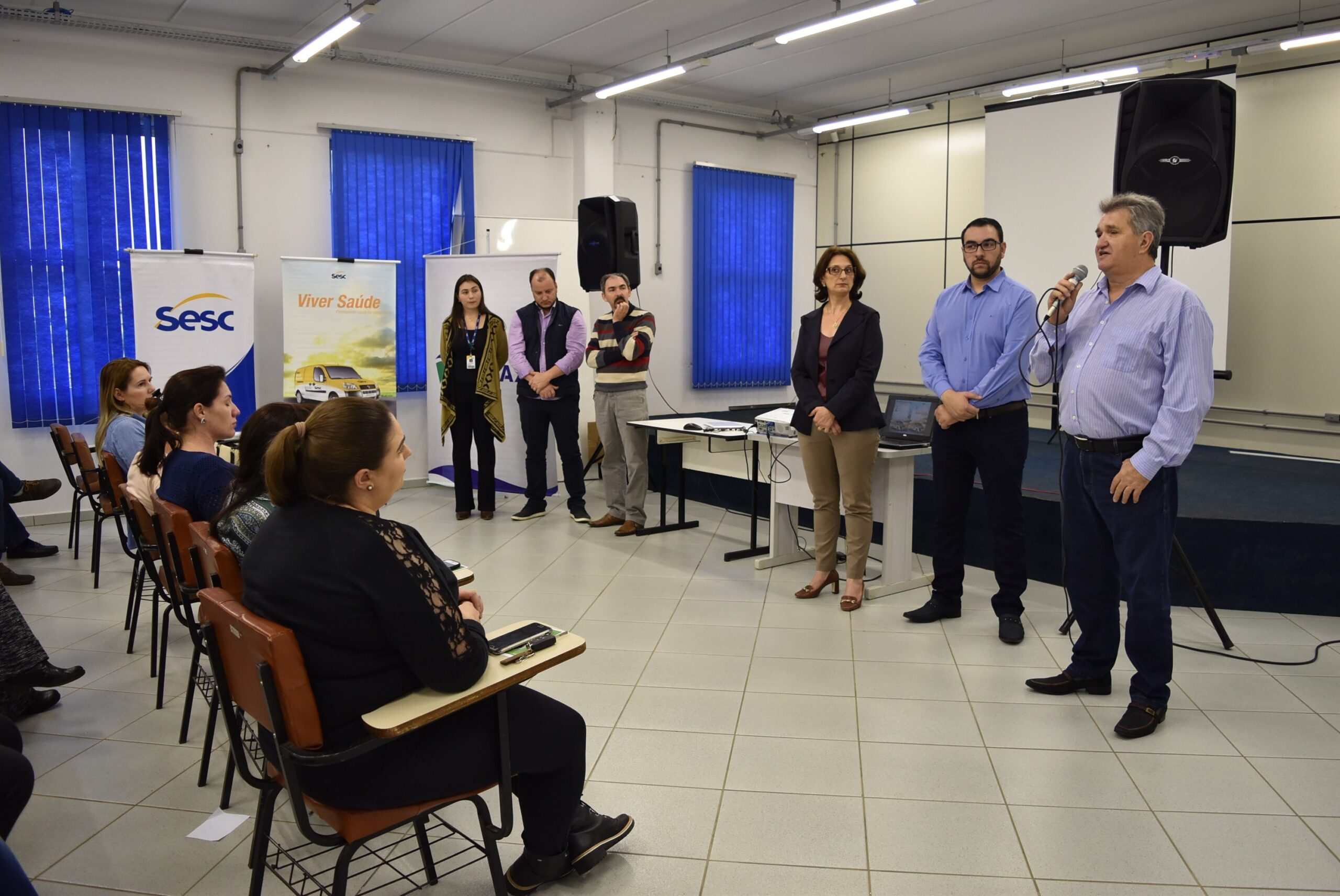 Read more about the article Realizado o lançamento oficial do Projeto Viver Saúde do SESC em Xaxim