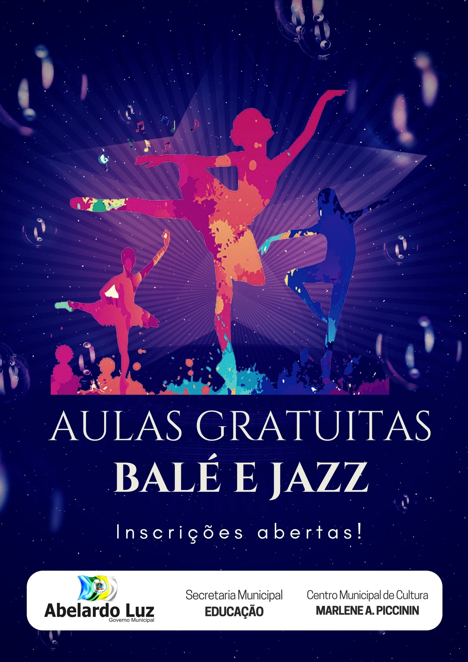 Read more about the article Centro Municipal de Cultura abre inscrições para aulas gratuitas de balé e jazz