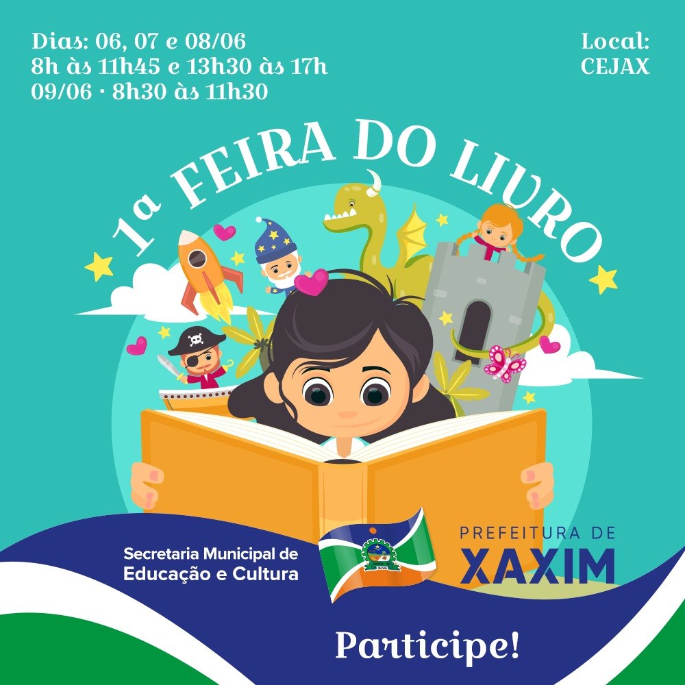 You are currently viewing Secretaria de Educação e Cultura realiza a 1ª Feira do Livro em Xaxim
