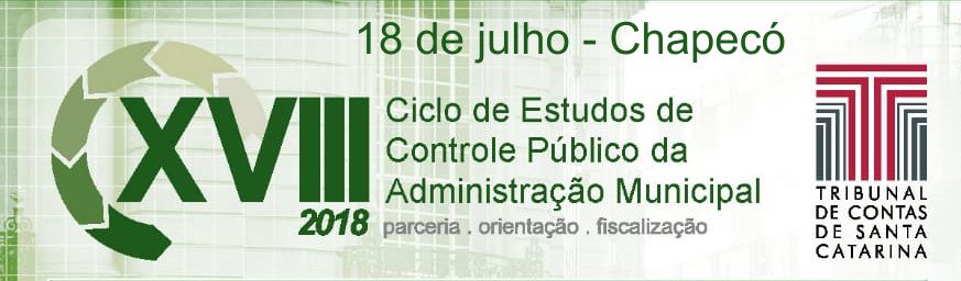 Read more about the article Região da AMAI participou do Ciclo de Estudos do TCE/SC