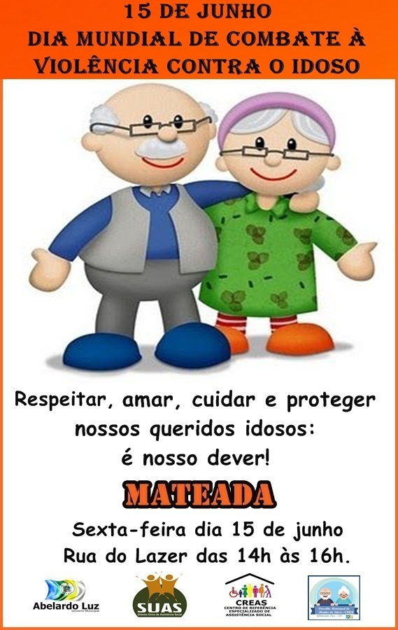 You are currently viewing CREAS Abelardo Luz promoverá atividades alusivas ao Dia de Combate à Violência contra o Idoso