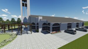 Read more about the article Nova igreja de Passos Maia terá 667 metros quadrados e espaço para 488 pessoas sentadas