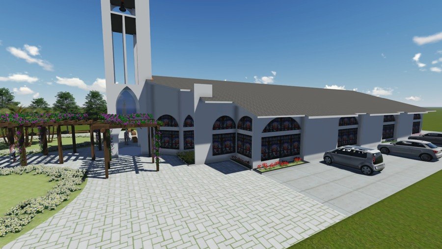 You are currently viewing Nova igreja de Passos Maia terá 667 metros quadrados e espaço para 488 pessoas sentadas